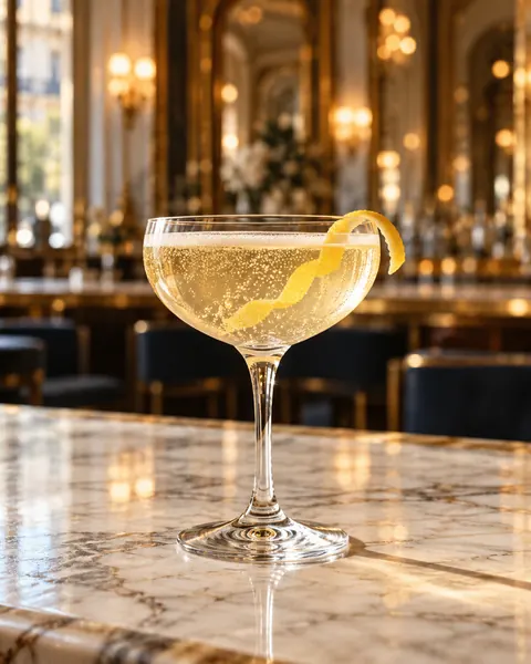 French 75 - drink z ginem