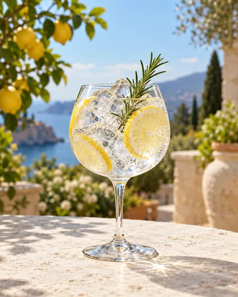 Gin & Tonic - drink z ginem