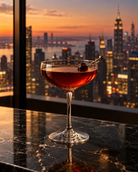 Manhattan - drink z whisky