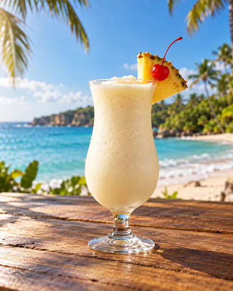 Piña Colada - drink z rumem