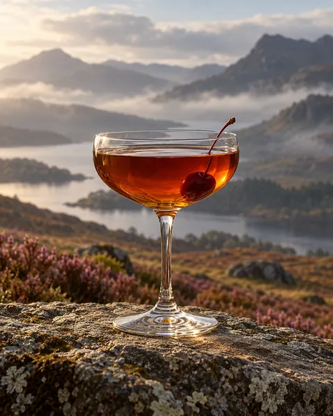 Rob Roy - drink z whisky