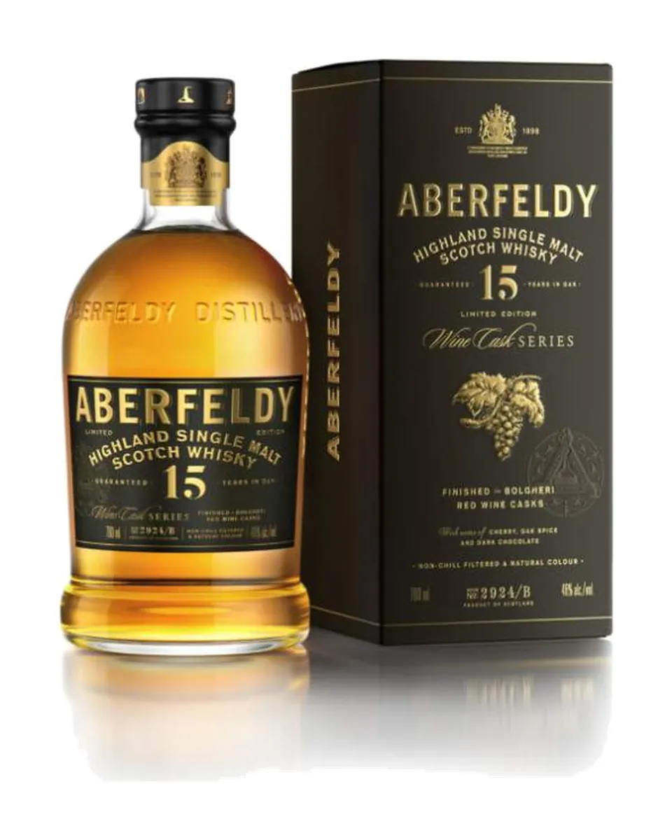 Butelka Aberfeldy 15 Years Old – Bolgheri Wine Casks