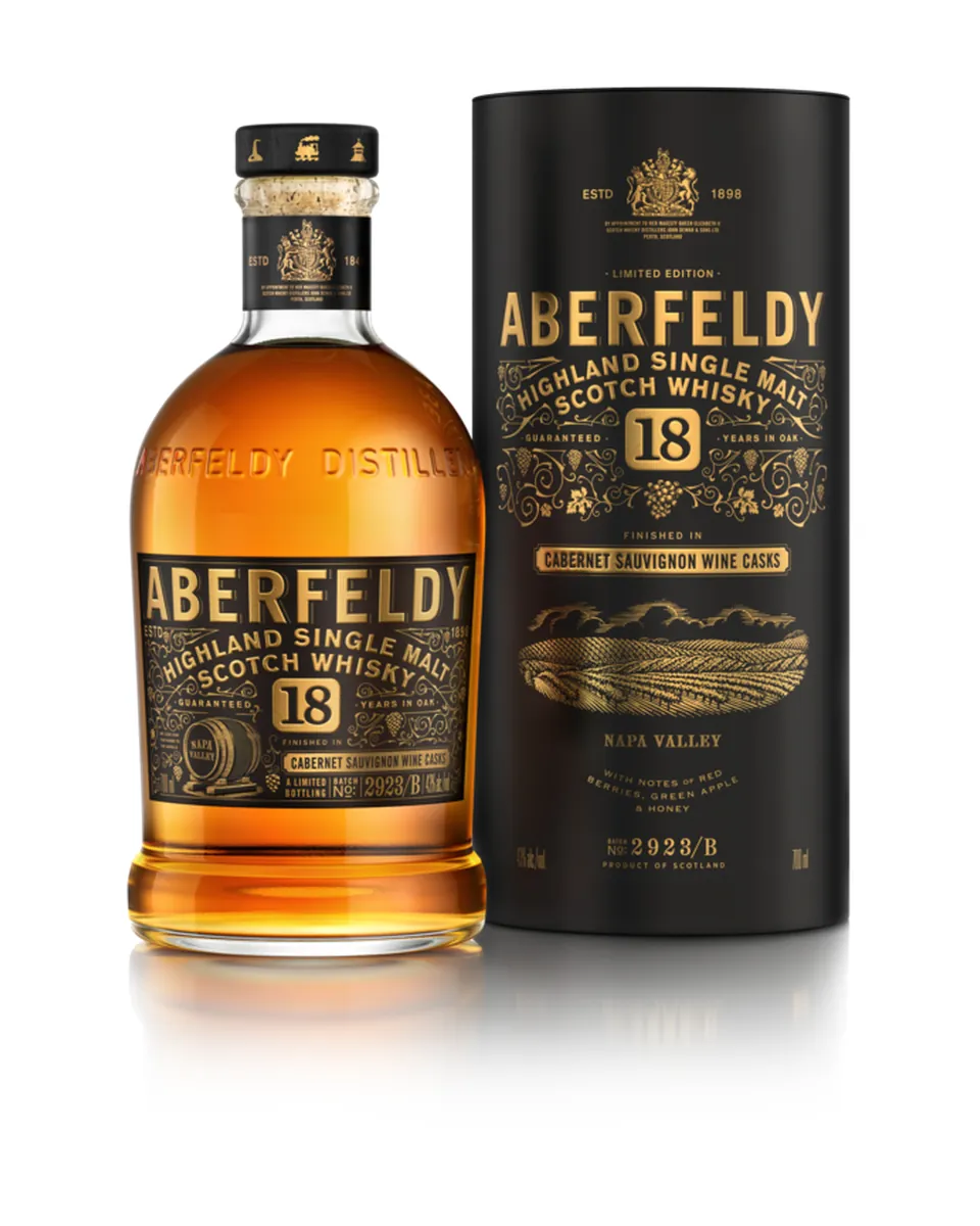 Butelka Aberfeldy 18 YO Napa Valley Red Wine Cask