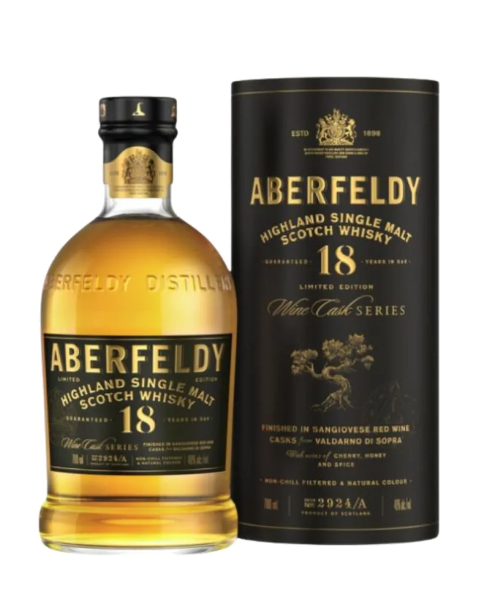 Butelka Aberfeldy 18Yo Sangiovese
