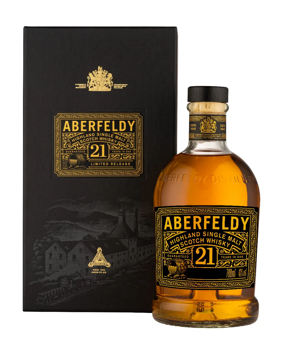 Butelka Aberfeldy 21 YO Limited Edition
