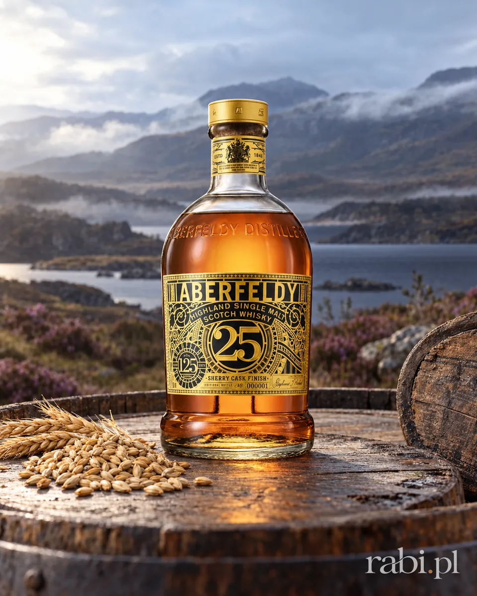 Butelka Aberfeldy 25 Yo 125Th Anniversary Edition