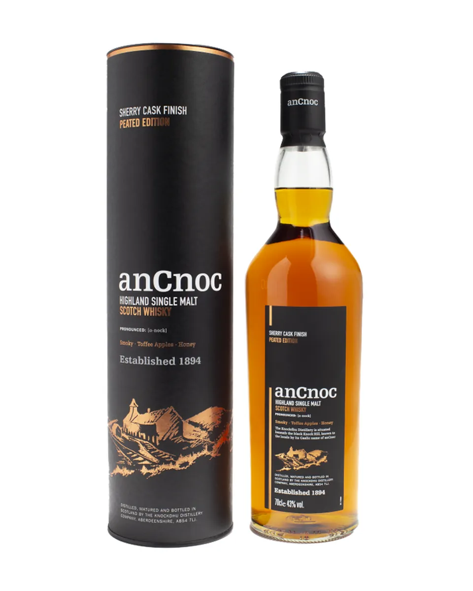 Butelka AnCnoc Sherry Peated