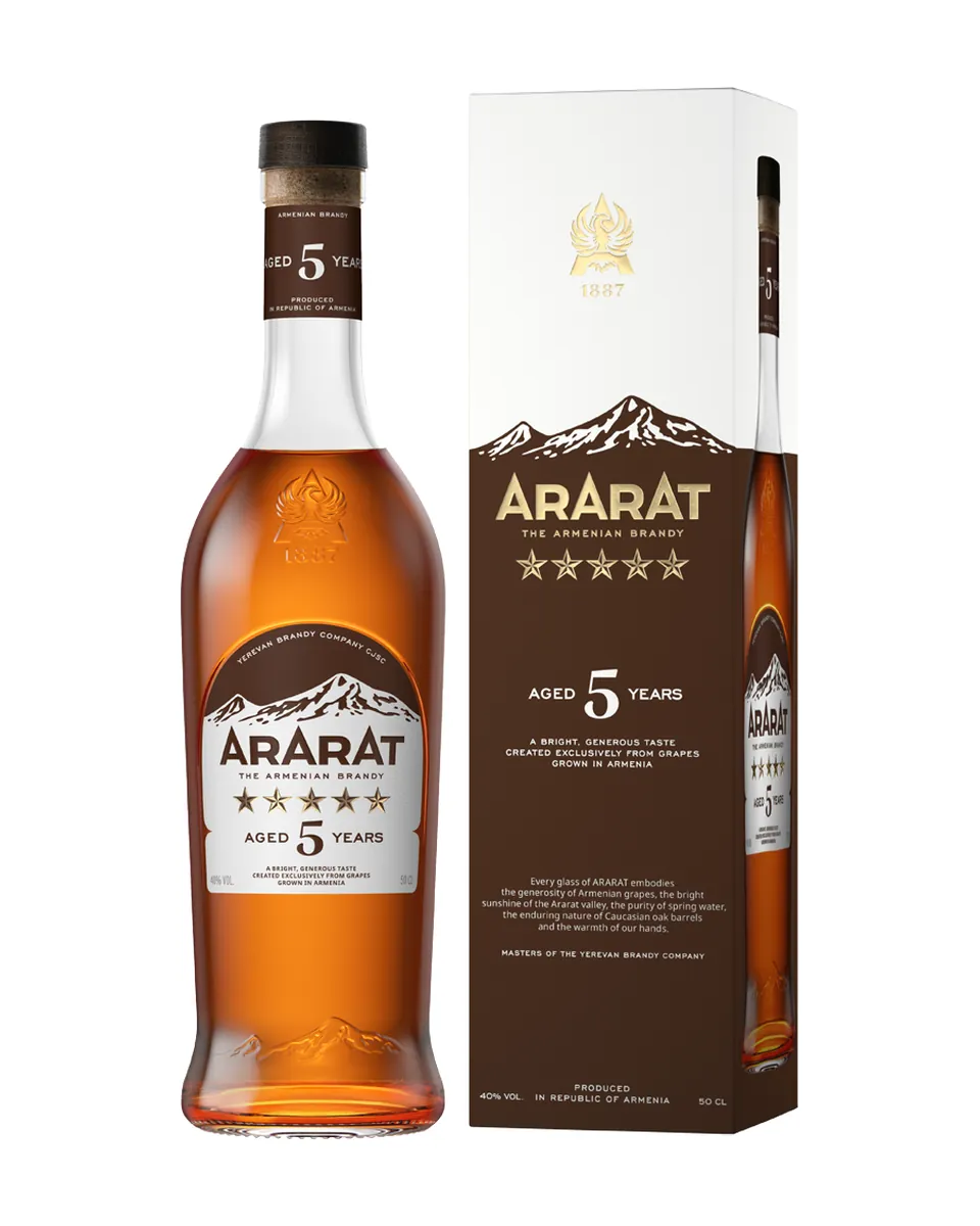 Butelka Ararat 5Yo Brandy