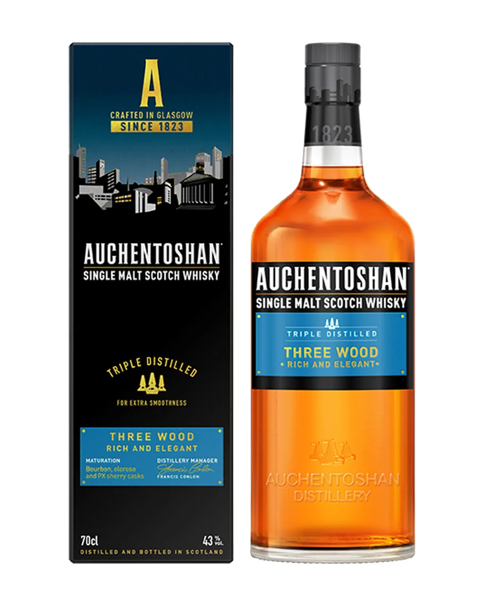 Butelka Auchentoshan Three Wood