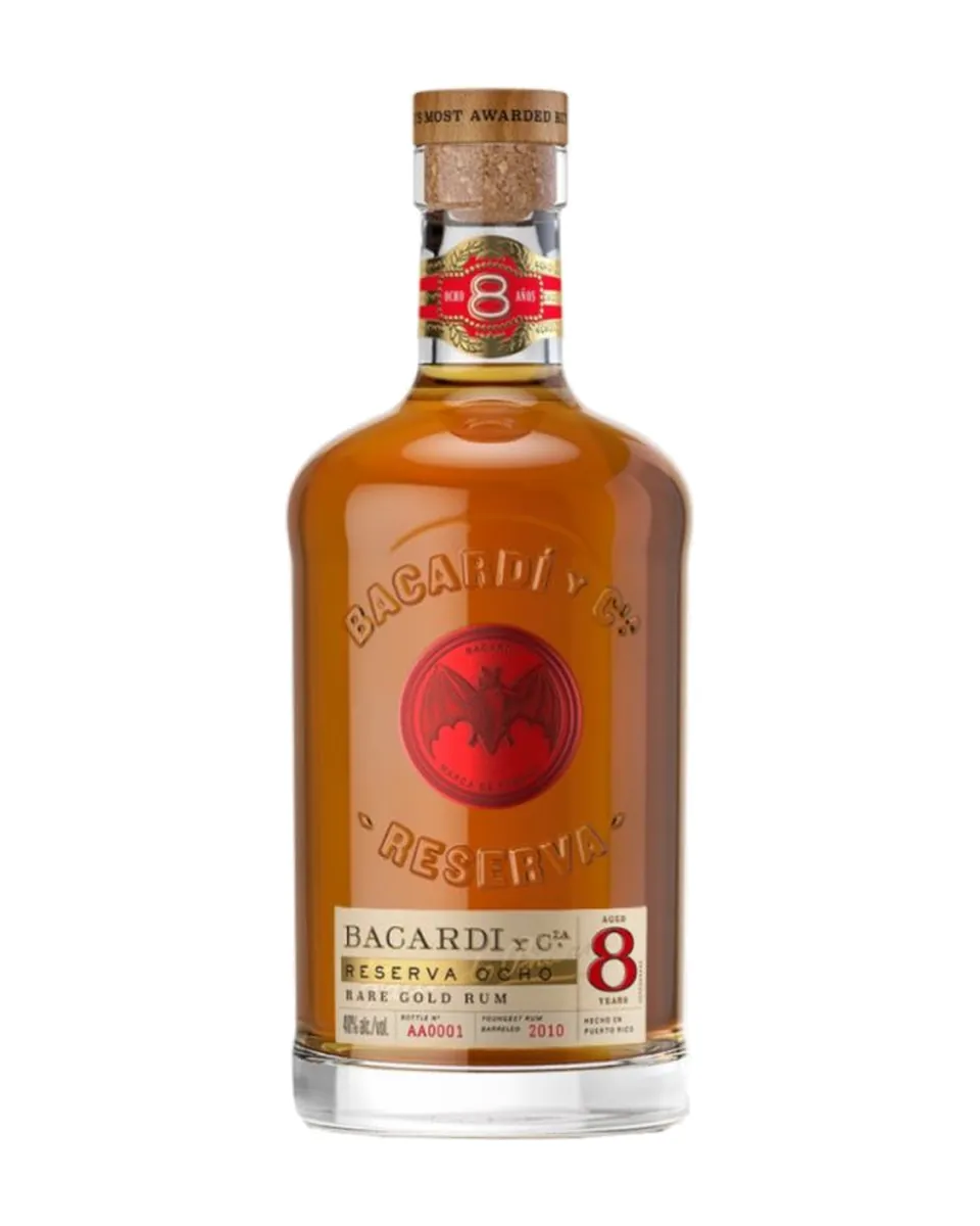 Butelka Bacardi Ocho Reserva 8yo