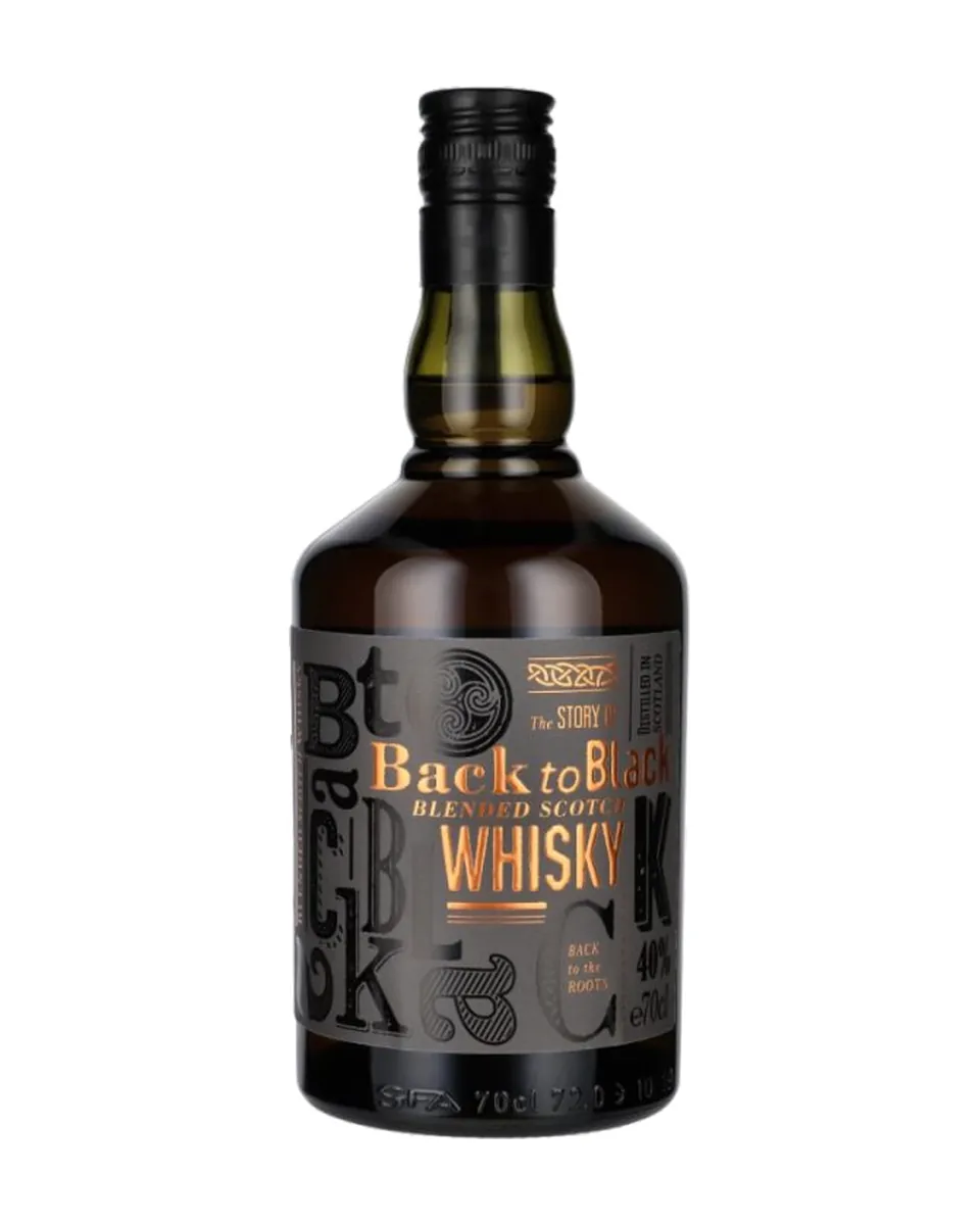 Butelka Back To Black Scotch