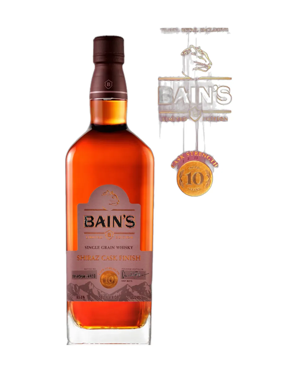 Butelka Bain’s 10 y.o. Shiraz Cask Strength