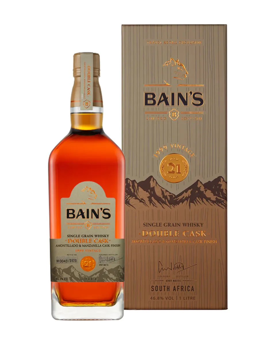 Butelka Bain's 21 y.o. Double Cask