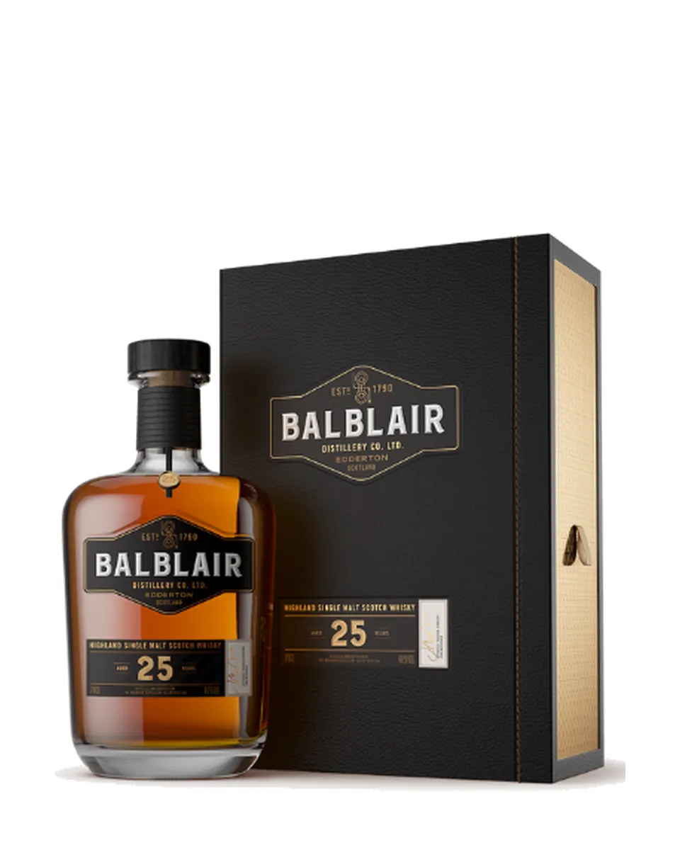 Butelka Balblair 25YO