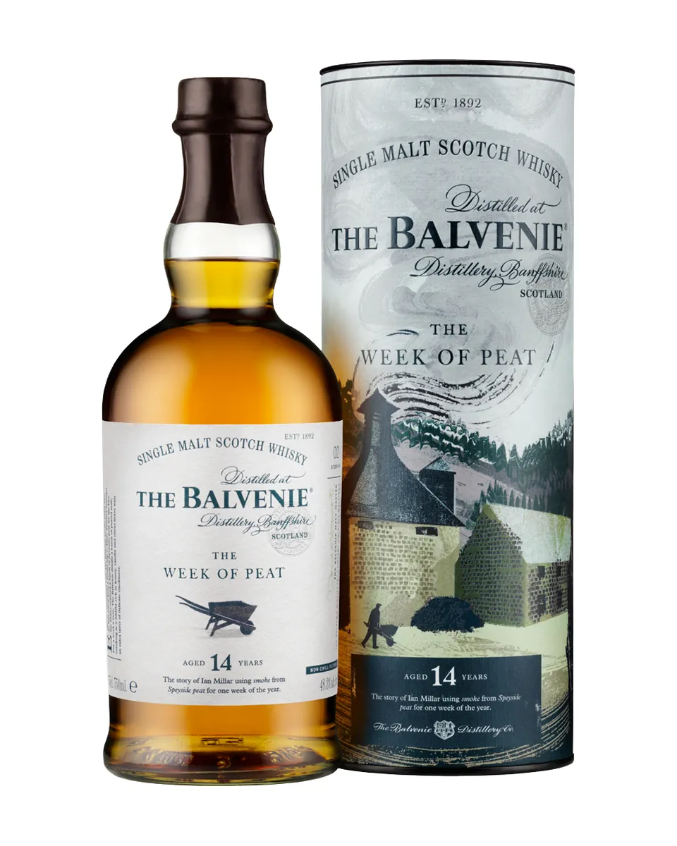 Butelka Balvenie 14 Week of Peat
