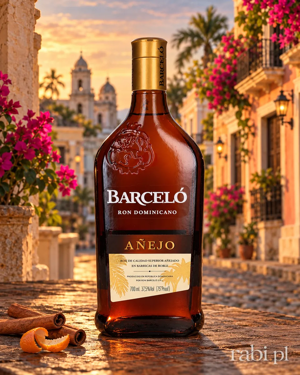 Butelka Barcelo Anejo w aranżacji
