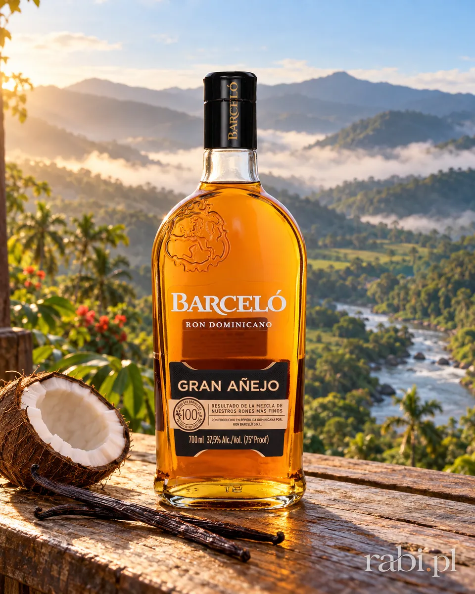 Butelka Barcelo Gran Anejo w aranżacji