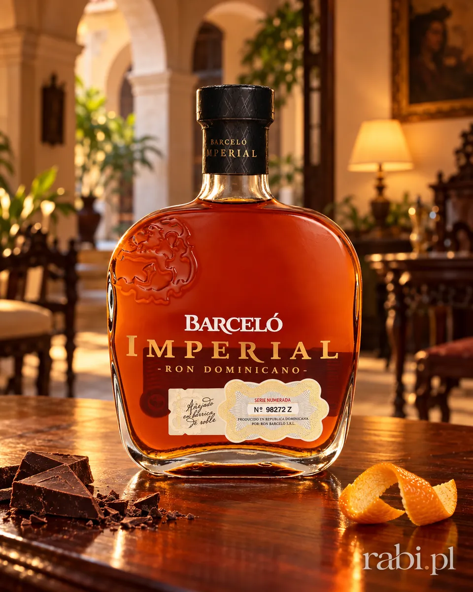 Butelka Barcelo Imperial w aranżacji