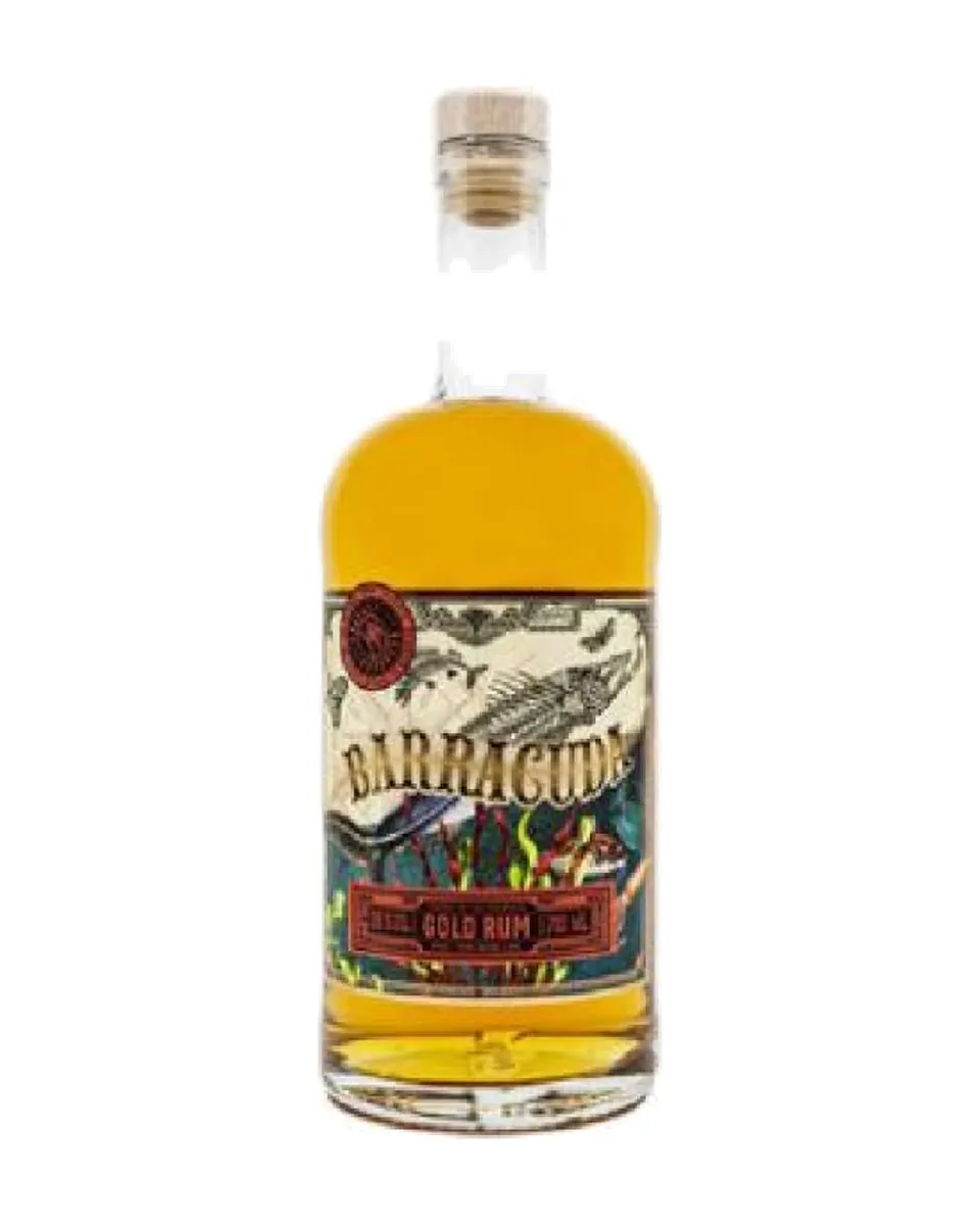 Butelka Barracuda Rum Gold