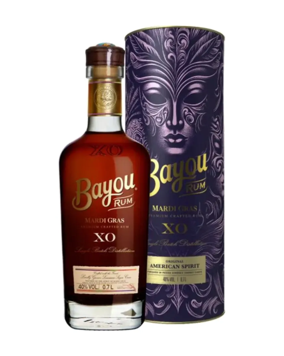 Butelka Bayou Mardi Gras XO
