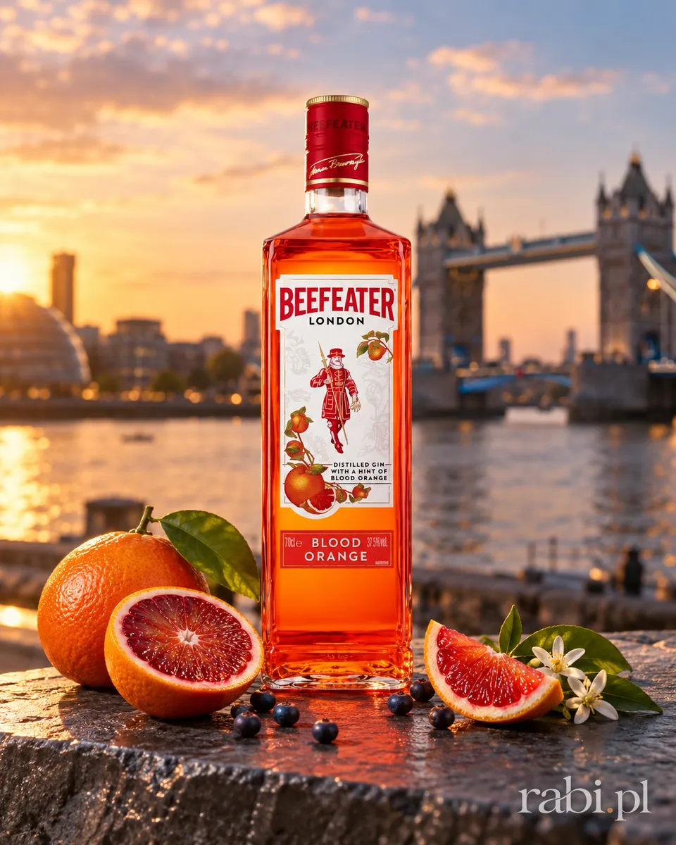 Butelka Beefeater Blood Orange w aranżacji