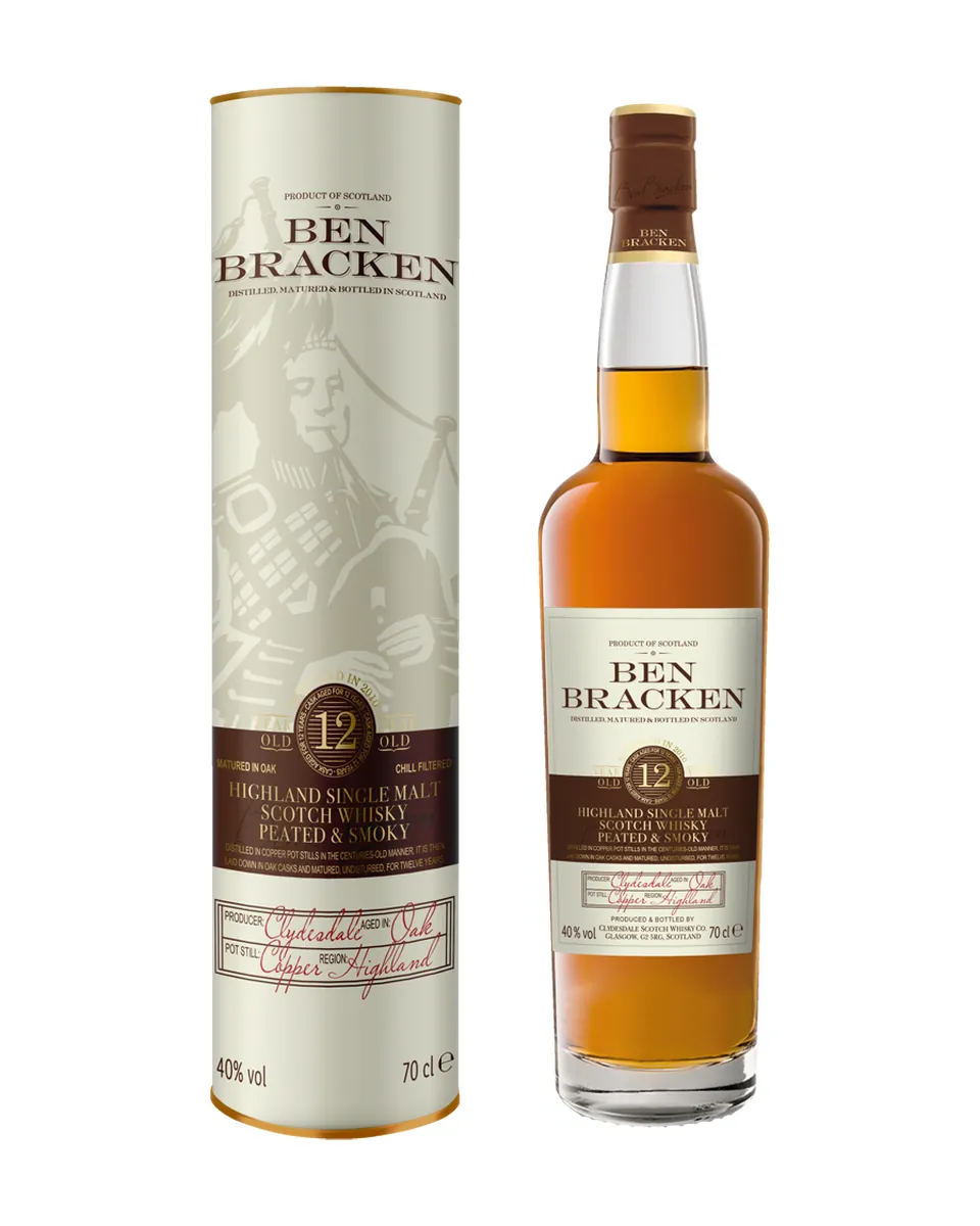 Butelka Ben Bracken 12 YO, Single Malt Scotch