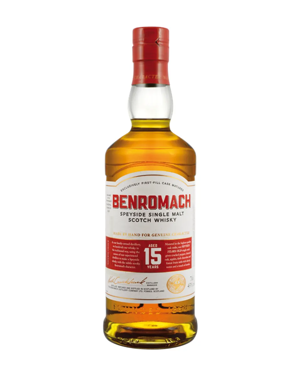 Butelka Benromach 15YO