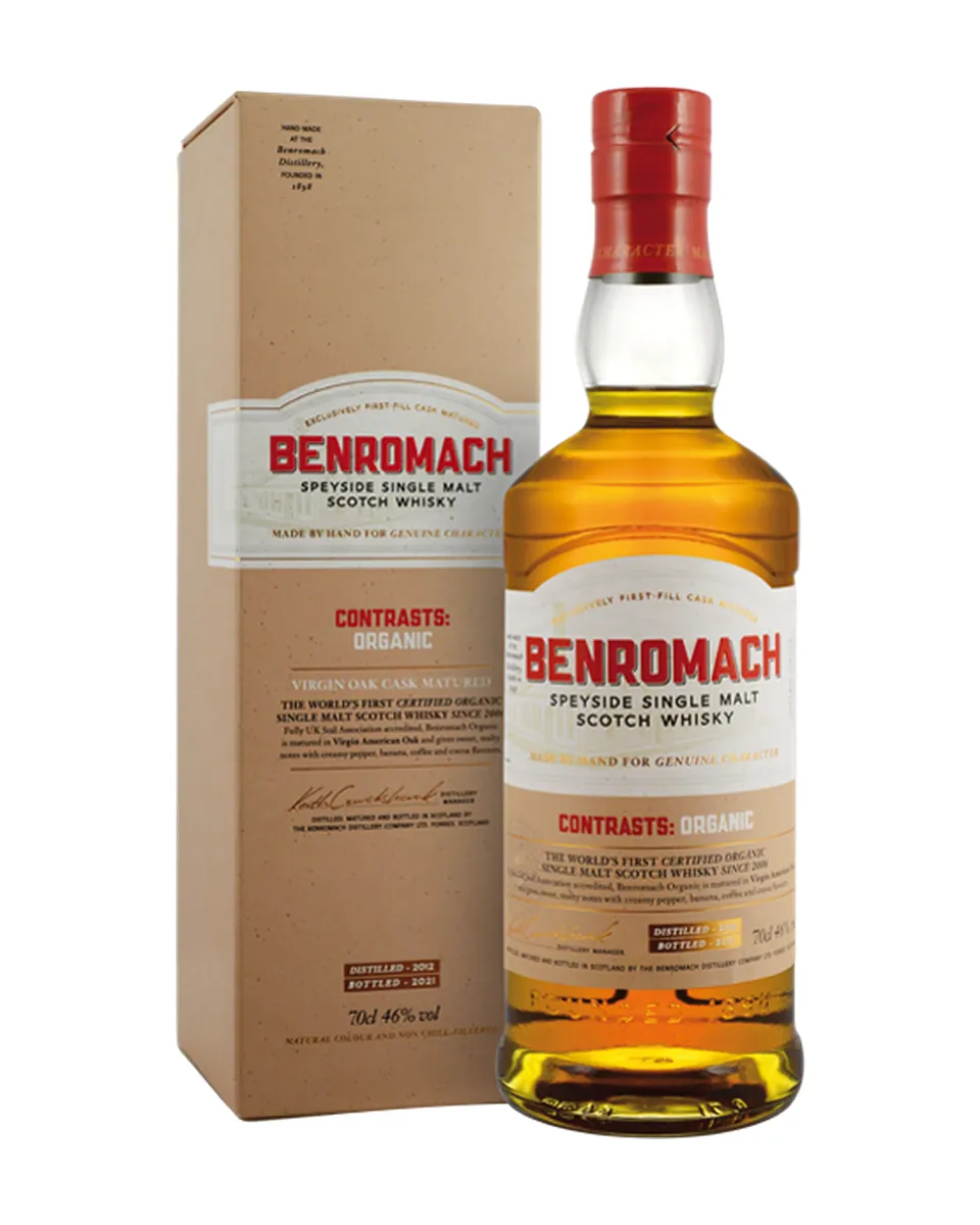 Butelka Benromach Organic 2012