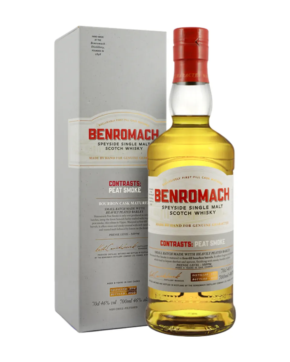 Butelka Benromach Peat Smoke