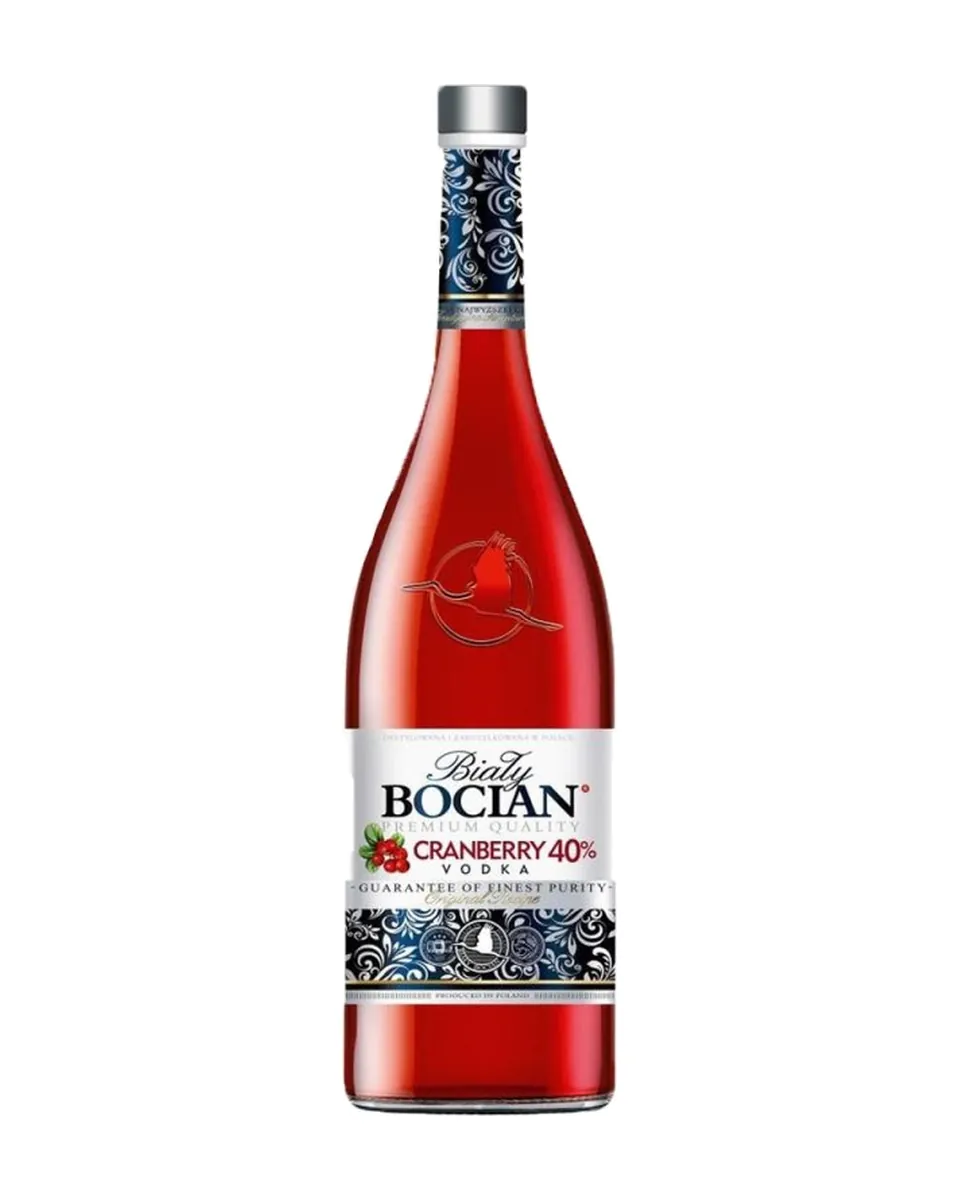 Butelka Biały Bocian Cranberry