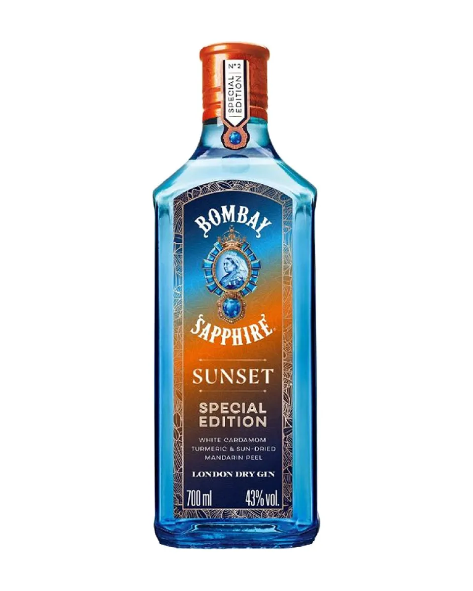 Butelka Bombay Sapphire Sunset