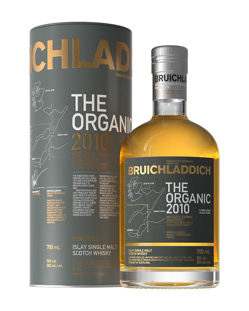 Butelka Bruichladdich The Organic
