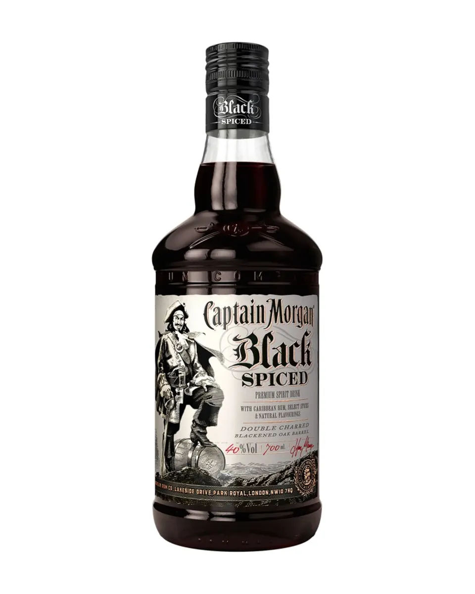 Butelka Captain Morgan Black Spiced