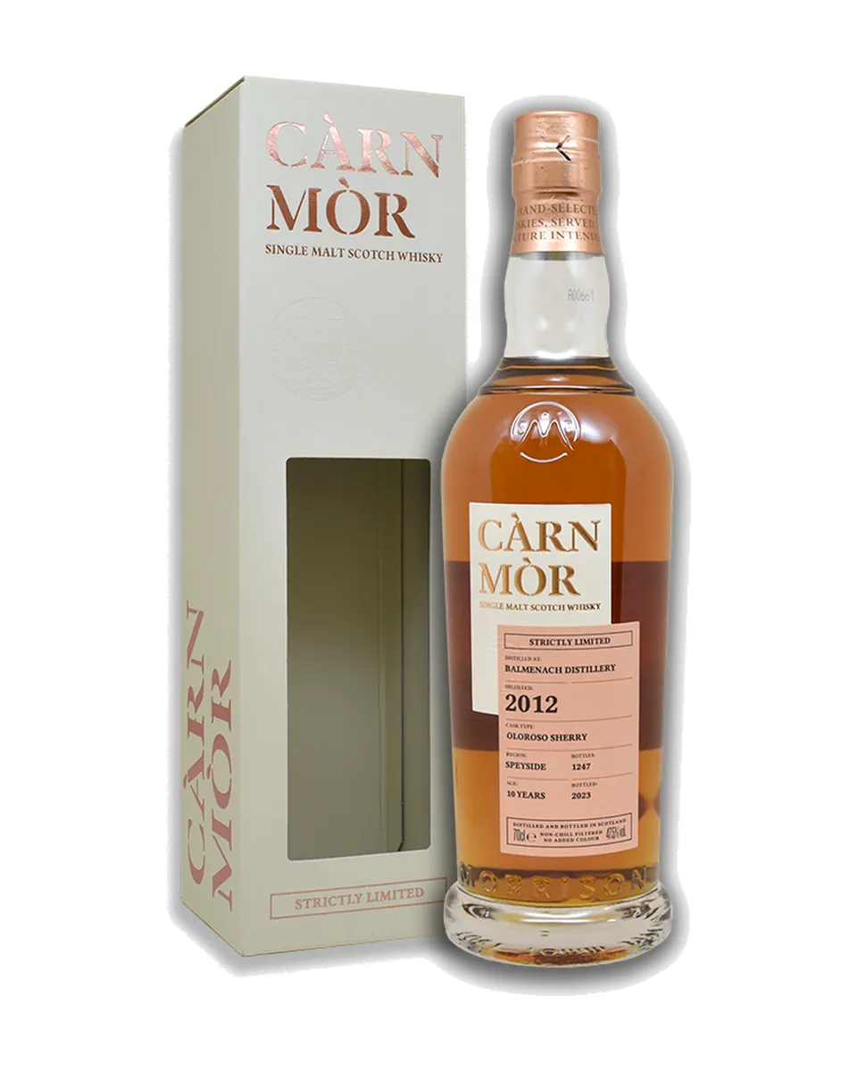 Butelka Carn Mor Balmenach 2012 Oloroso Sherry