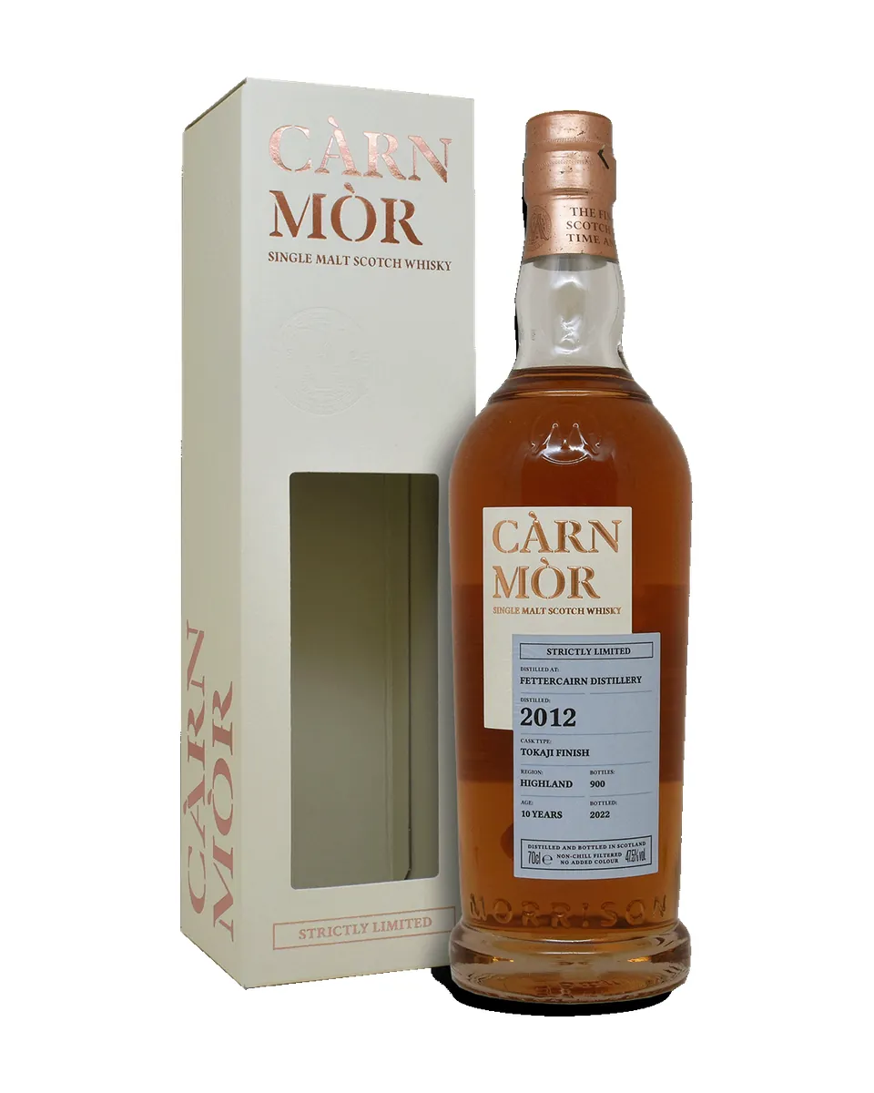 Butelka Carn Mor Fettercairn 2012 YO