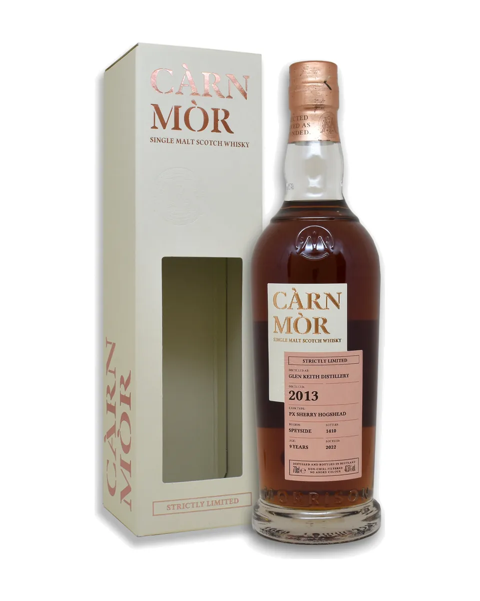 Butelka Carn Mor Glen Keith 2013