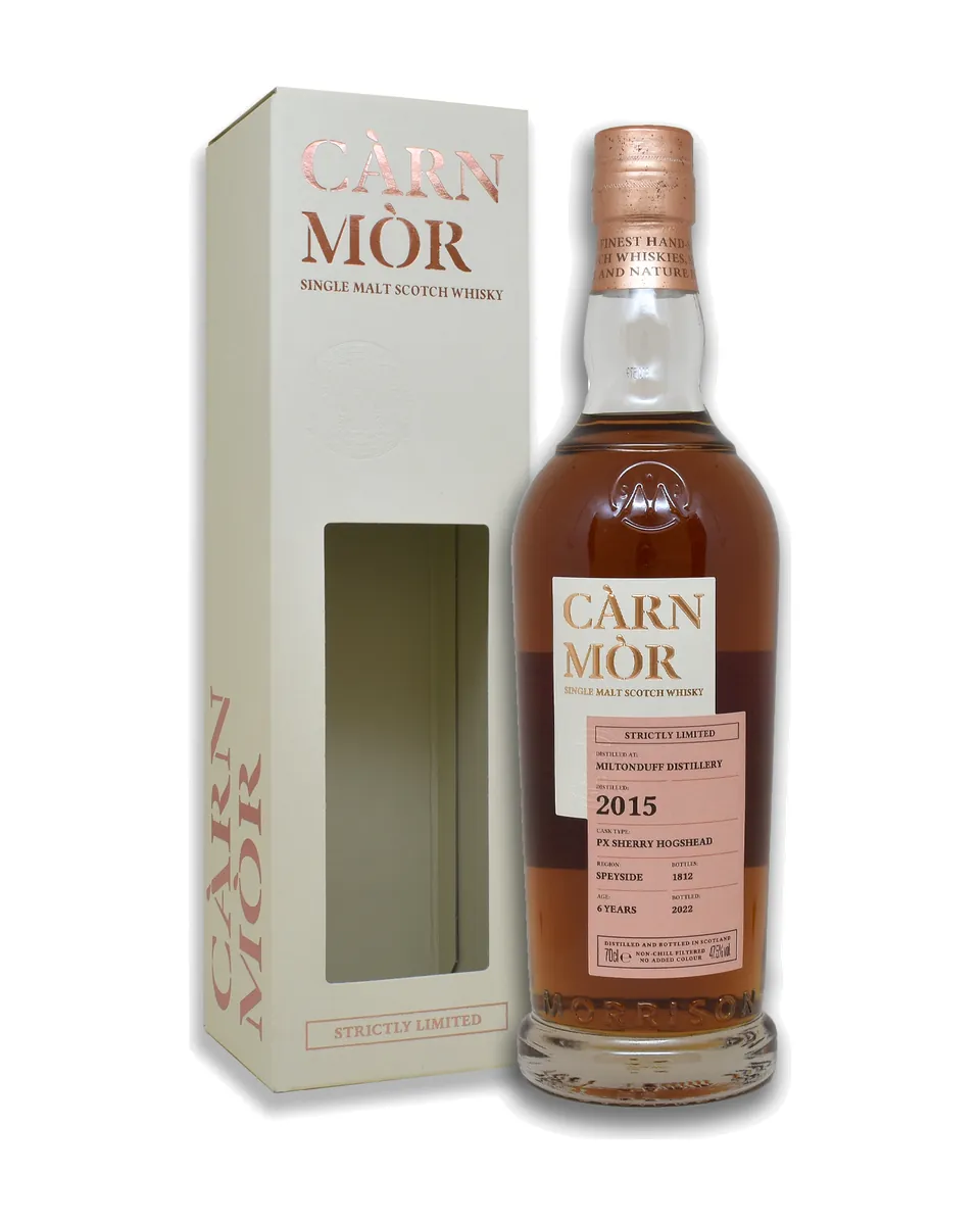 Butelka Carn Mor Miltonduff 2015
