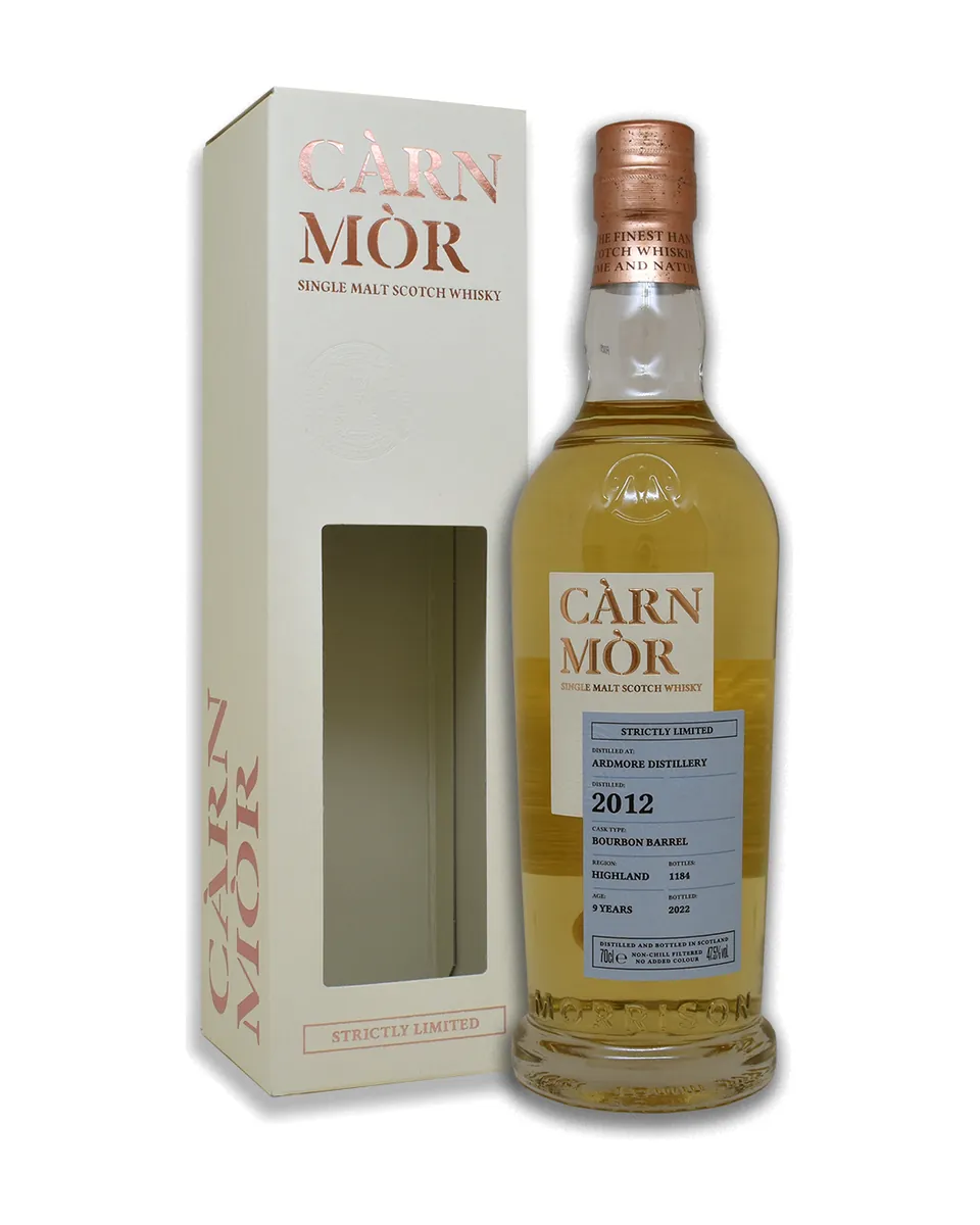 Butelka Carn Mor Strictly Limited Ardmore 2012 9YO