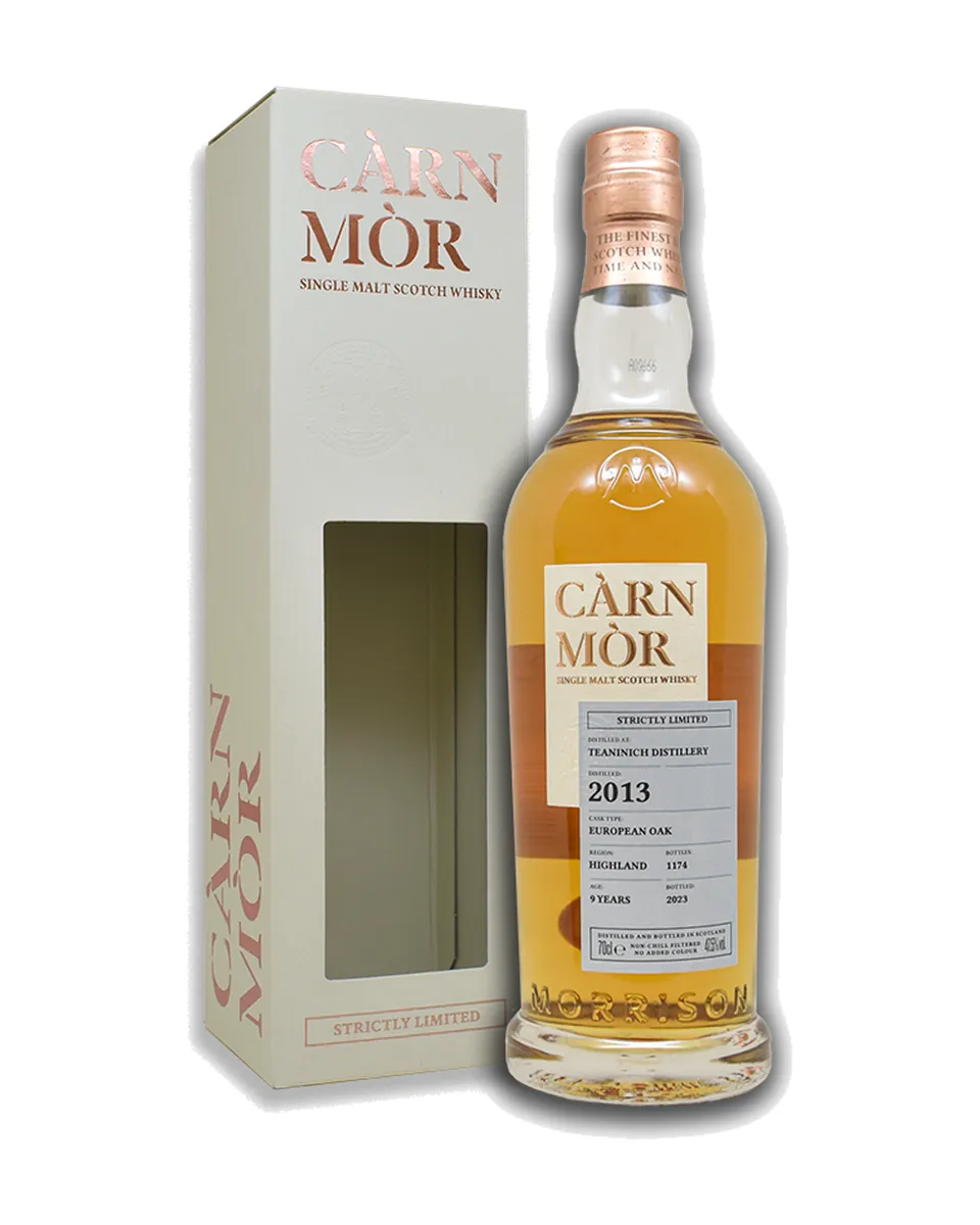 Butelka Carn Mor Teaninich 2013 EU Oak