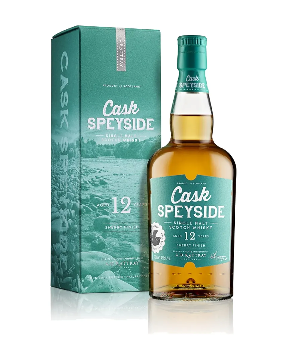 Butelka Cask Speyside 12YO Sherry Fin