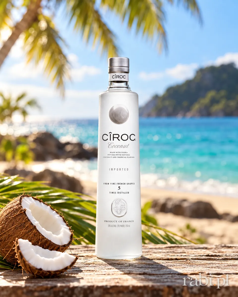 Butelka Cîroc Coconut w aranżacji
