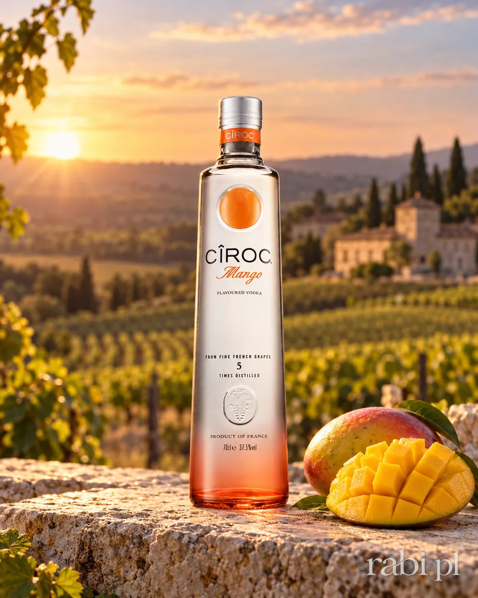 Butelka Cîroc Mango w aranżacji