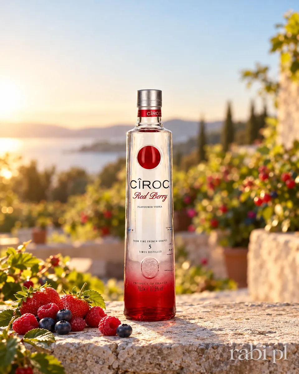 Butelka Cîroc Red Berry w aranżacji