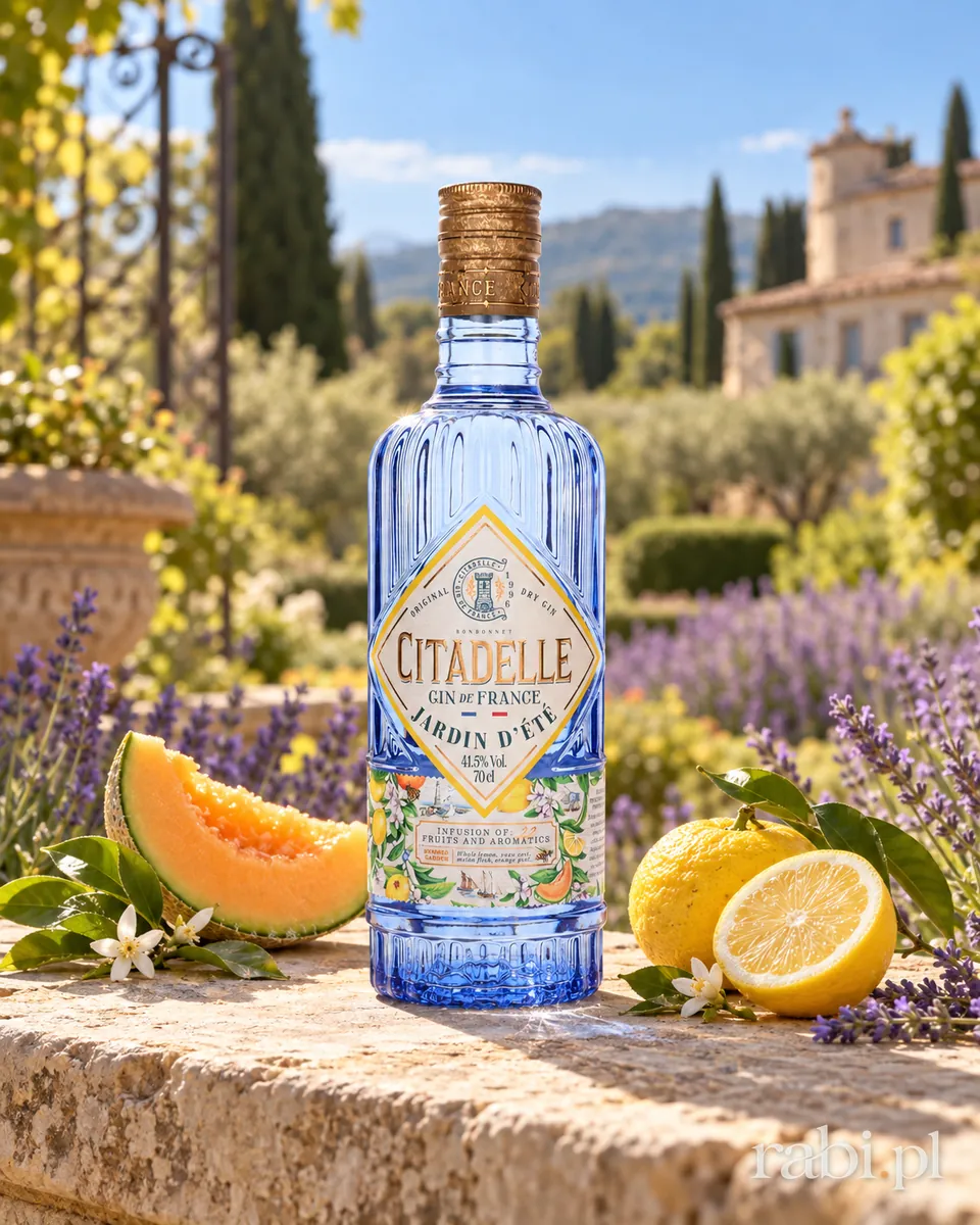 Butelka Citadelle Jardin D'Ete Gin w aranżacji