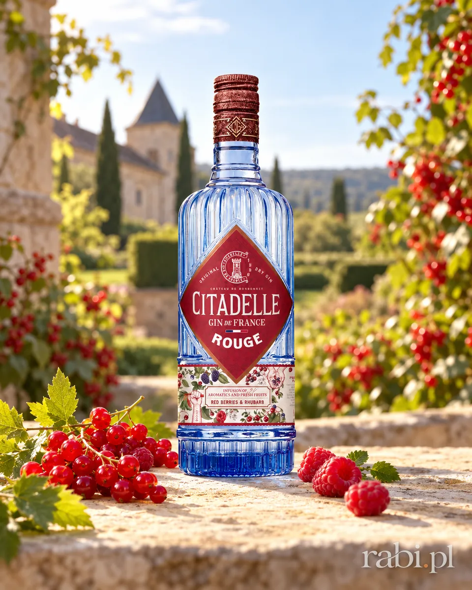Butelka Citadelle Rouge w aranżacji