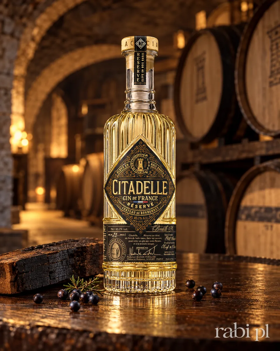 Butelka Citadelle Solera Reserve Gin w aranżacji