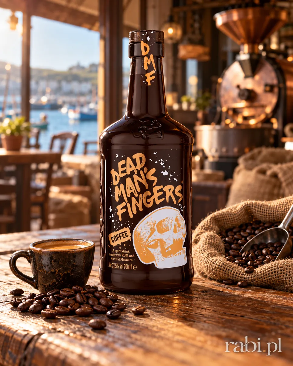 Butelka Dead Man'S Fingers Coffee Rum w aranżacji