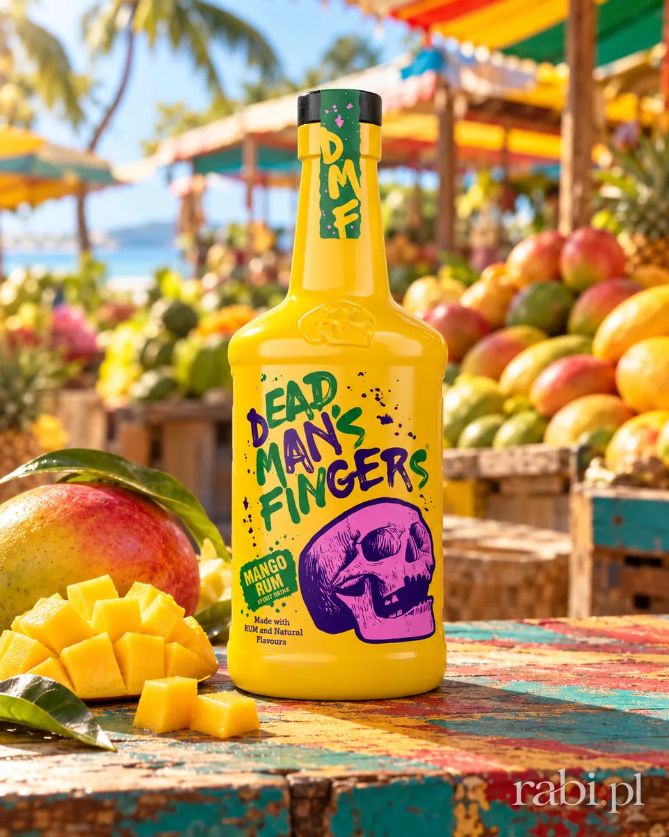 Butelka Dead Man's Fingers Mango w aranżacji