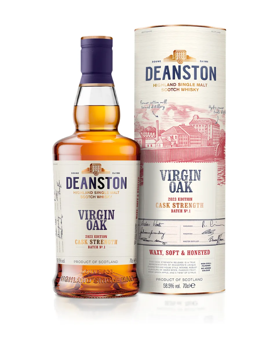 Butelka Deanston Virgin Oak Cask Strength
