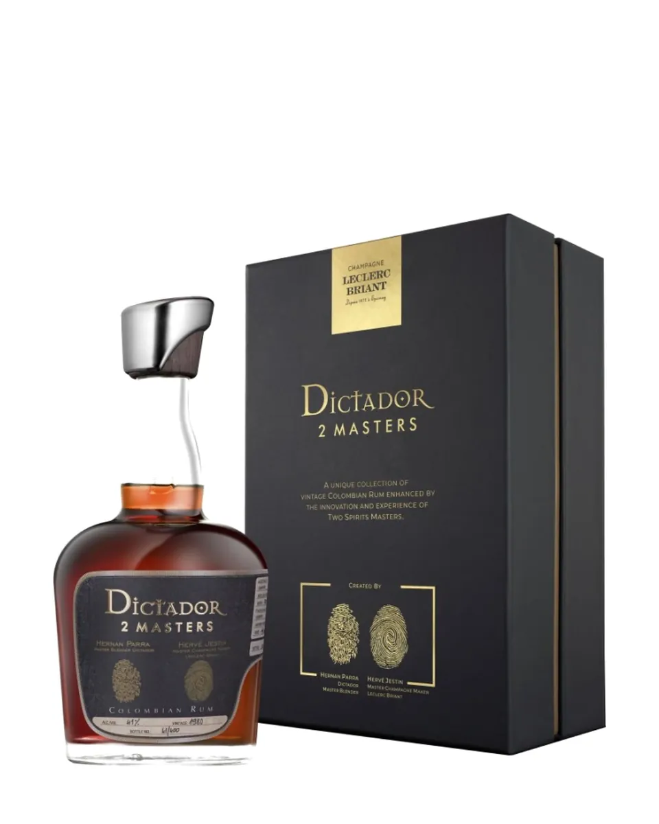 Butelka Dictador 2 Masters Leclerc Briant 1980 43YO
